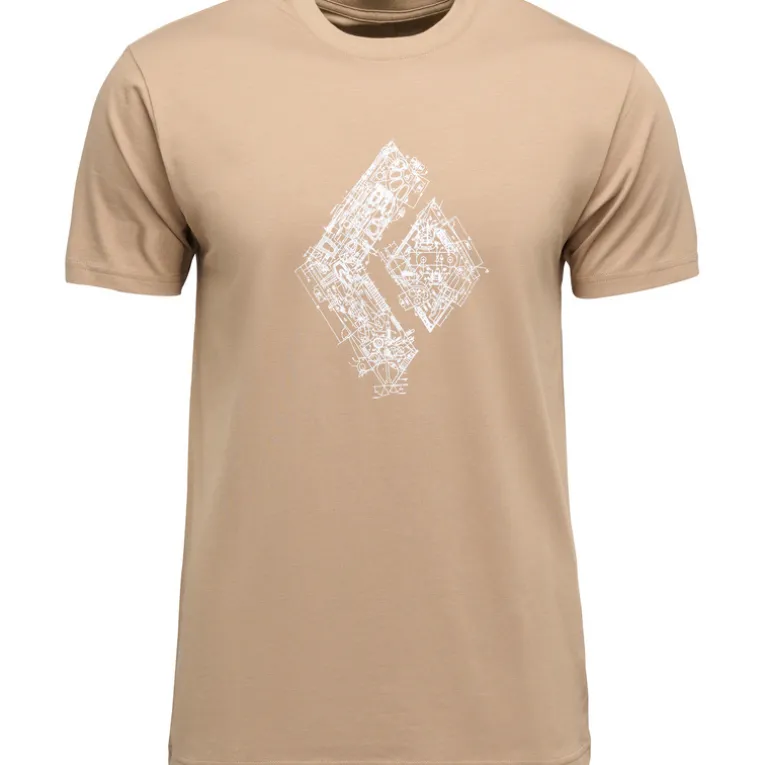 Herren Engineered Diamond T-Shirt