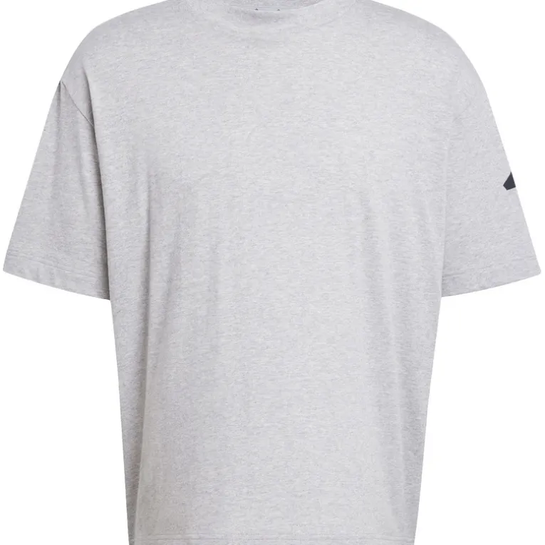 Herren Essentials Lose Fit Three Bar T-Shirt