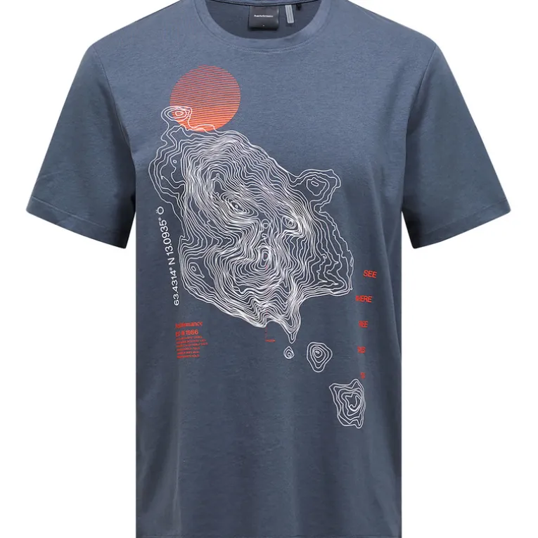 Herren Explore Graphic T-Shirt