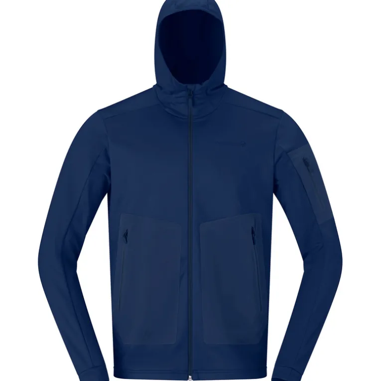 Herren Falketind Warm2 Stretch Hoodie Jacke