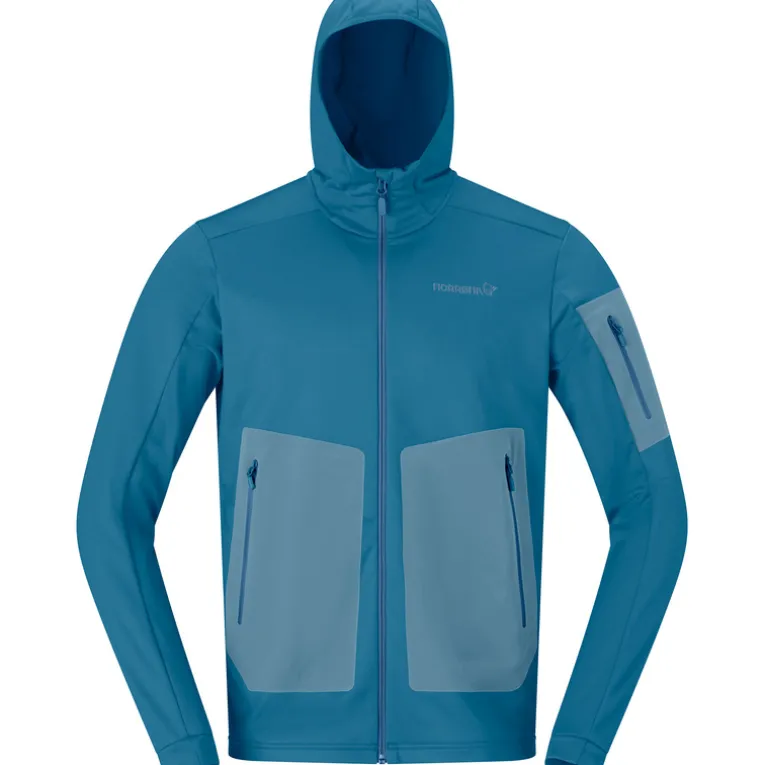 Herren Falketind Warm2 Stretch Hoodie Jacke
