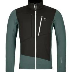 Herren Fleece Grid Jacke
