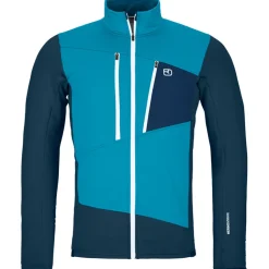 Herren Fleece Grid Jacke