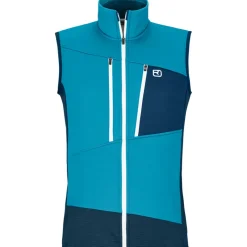 Herren Fleece Grid Weste