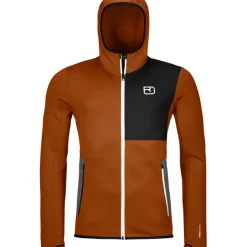 Herren Fleece Hoodie Jacke