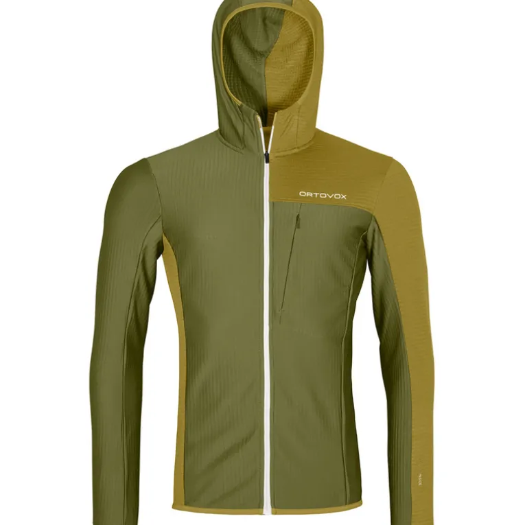 Herren Fleece Light Grid Hoodie Jacke