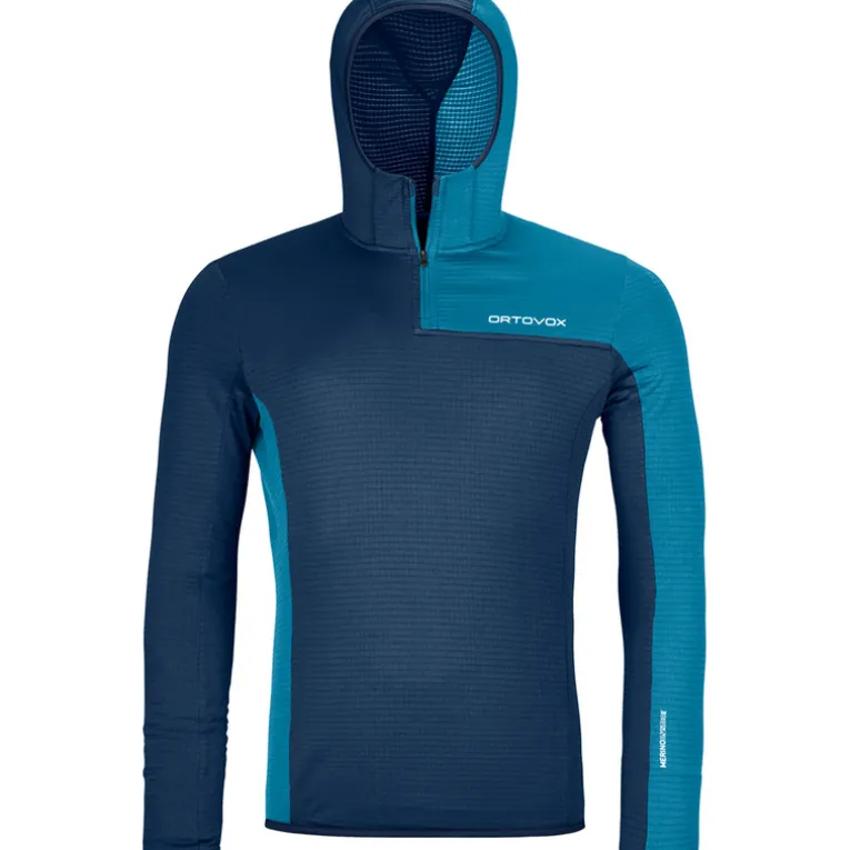 Herren Fleece Light Grid ZN Hoodie