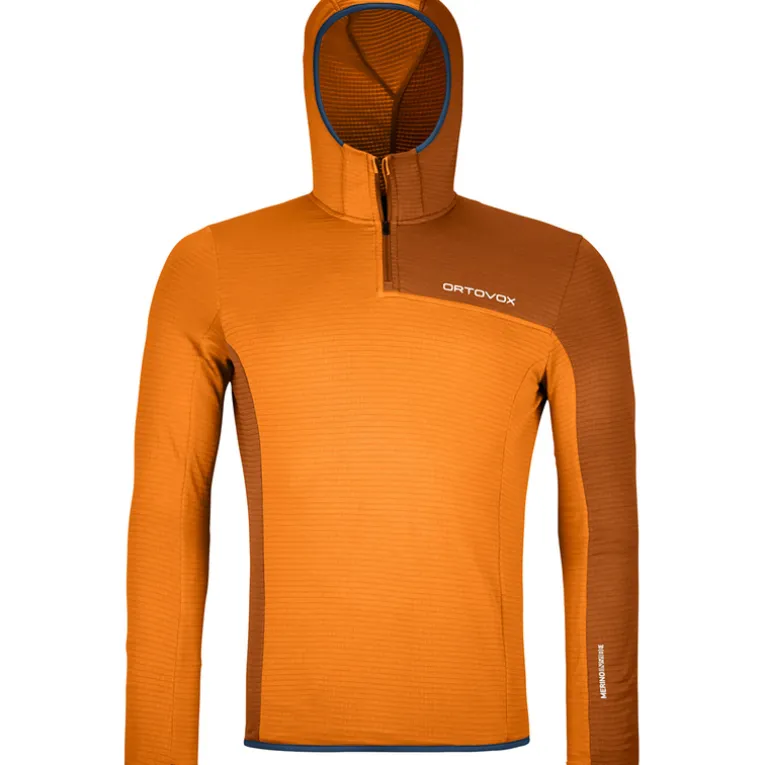 Herren Fleece Light Grid ZN Hoodie