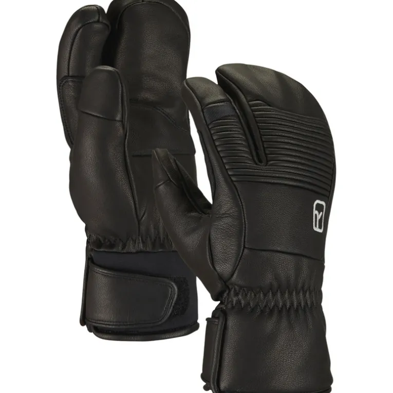 Herren Full Leather 3 Finger Handschuhe