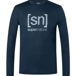 Herren Grid Logo Longsleeve