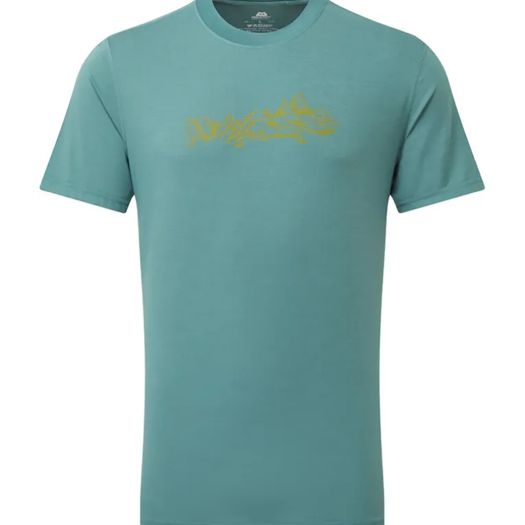 Herren Groundup Skyline T-Shirt