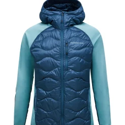 Herren Helium Down Hybrid Hoodie Jacke