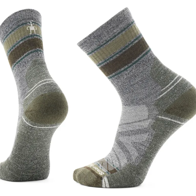 Herren Hike Light Cushion Striped Socken