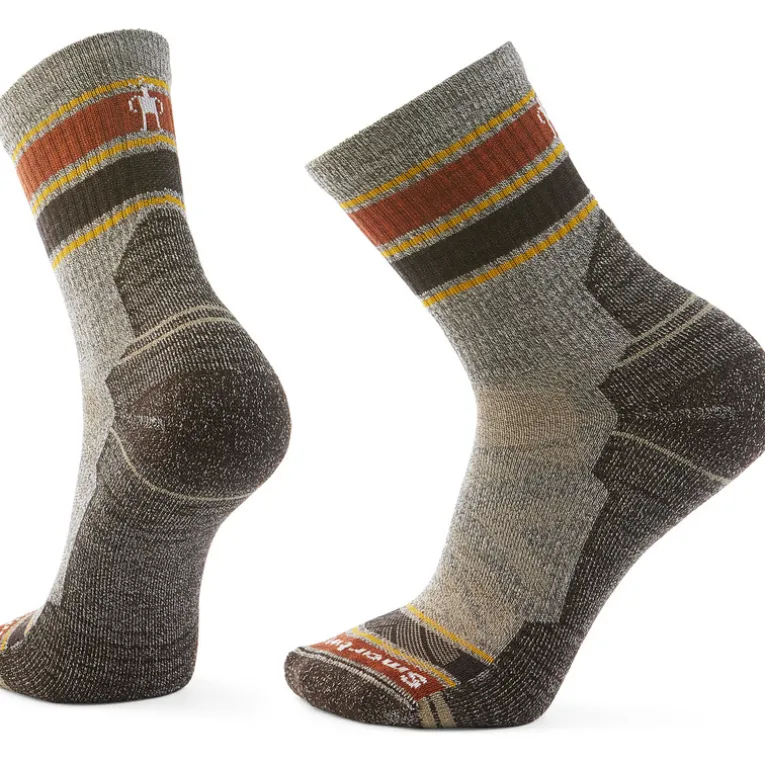 Herren Hike Light Cushion Striped Socken