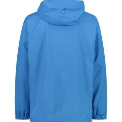 Herren Hoodie Button Rain Jacke