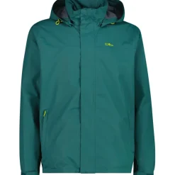 Herren Hoodie Button Rain Jacke