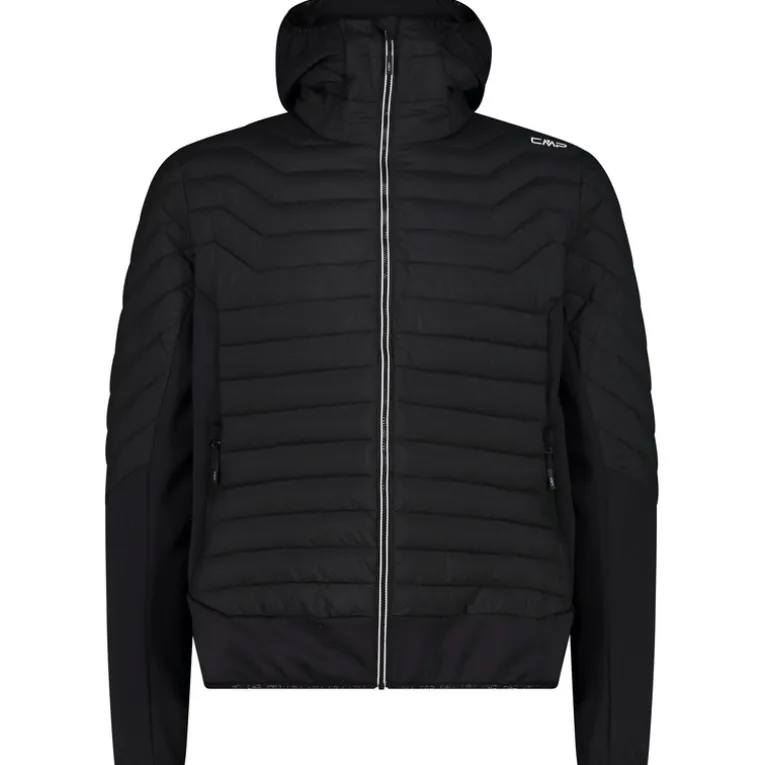 Herren Hybrid Hoodie Jacke