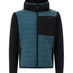 Herren Hybrid Hoodie Jacke