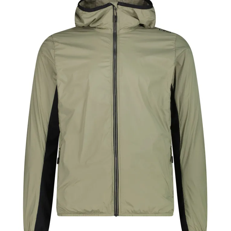 Herren Hybrid Hoodie Jacke