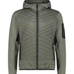 Herren Hybrid Hoodie Jacke
