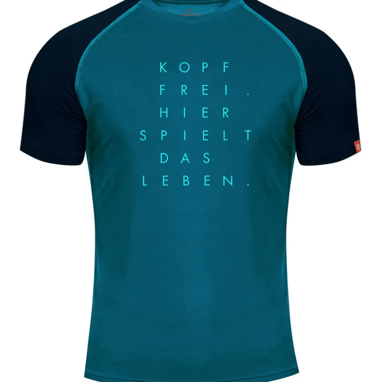 Herren Kopf Frei T-Shirt