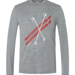 Herren Kryssede Ski Longsleeve