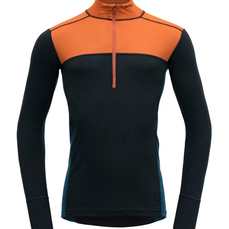 Herren Lauparen Merino 190 Zip Neck Longsleeve