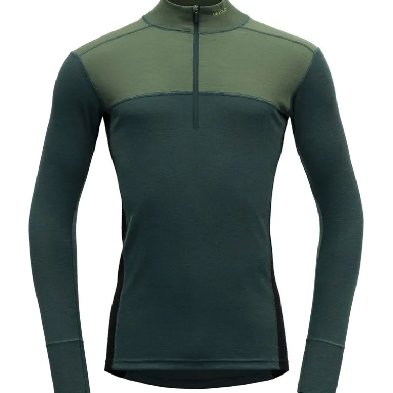 Herren Lauparen Merino 190 Zip Neck Longsleeve
