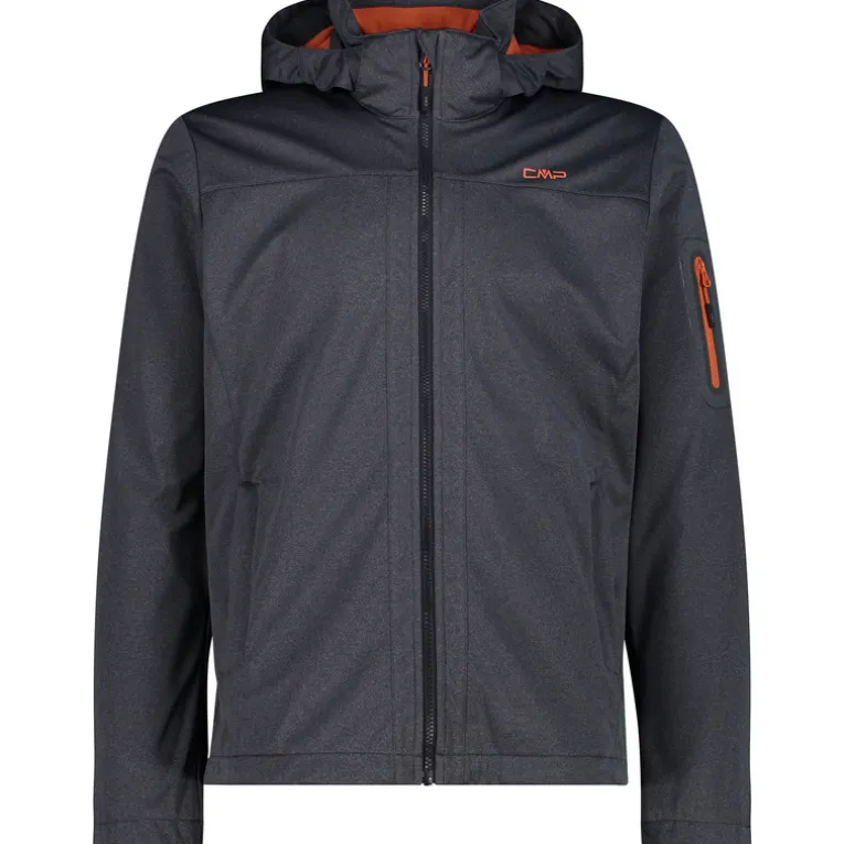 Herren Light Softshell Melange Jacke