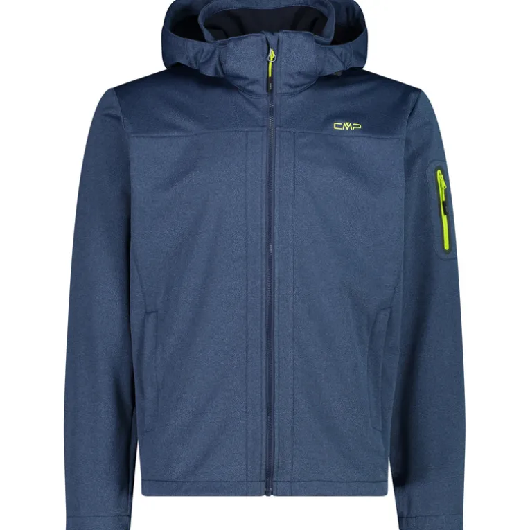 Herren Light Softshell Melange Jacke