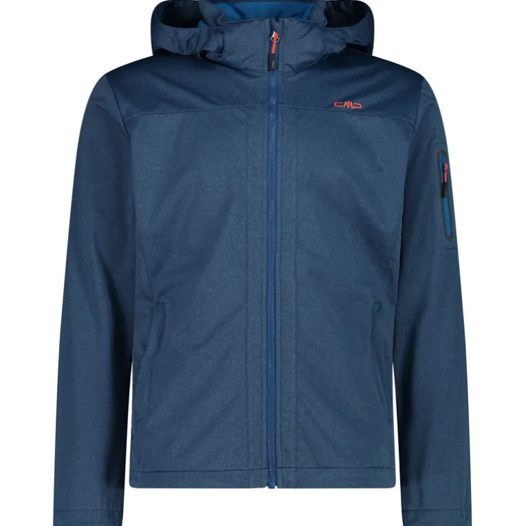 Herren Light Softshell Melange Jacke