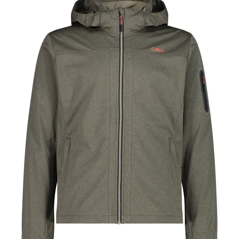 Herren Light Softshell Melange Jacke