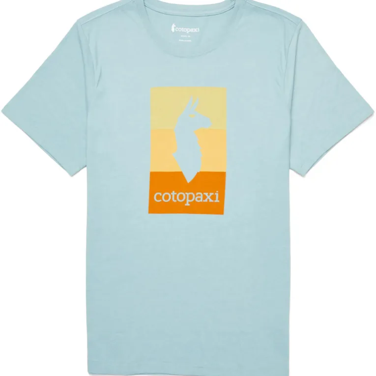 Herren Llama Block T-Shirt