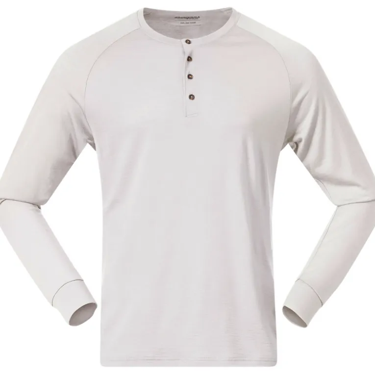 Herren Lysebu Wool Henley Longsleeve