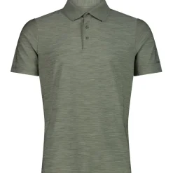 Herren Melange Polo T-Shirt