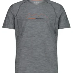 Herren Melange Print T-Shirt