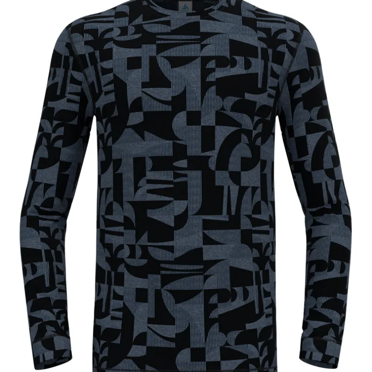 Herren Merino 200 Heritage Crew Neck Longsleeve
