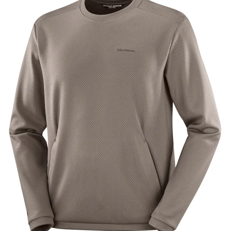 Herren Motomesh Crewneck Pullover