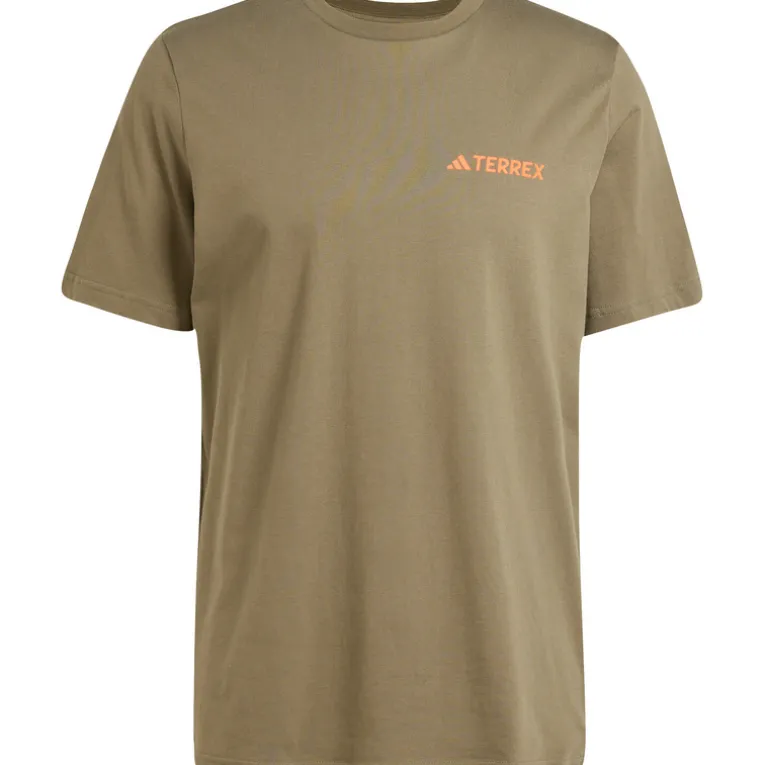 Herren Mountain Graphic T-Shirt