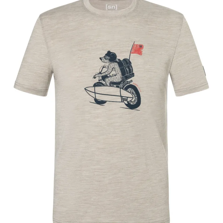 Herren Naked Bear T-Shirt