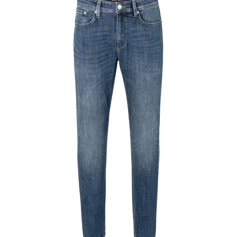 Herren Performance Denim Relaxed Taper Jeans