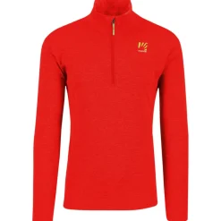 Herren Pizzocco Half Zip Longsleeve