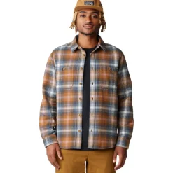 Herren Plusher Hemd