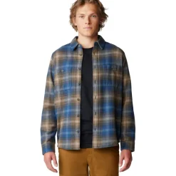 Herren Plusher Hemd