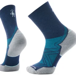 Herren Run Targeted Cushion Mid Crew Socken