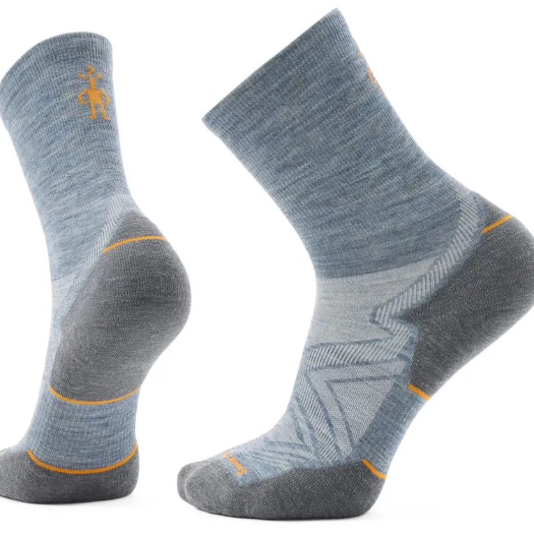 Herren Run Targeted Cushion Mid Crew Socken