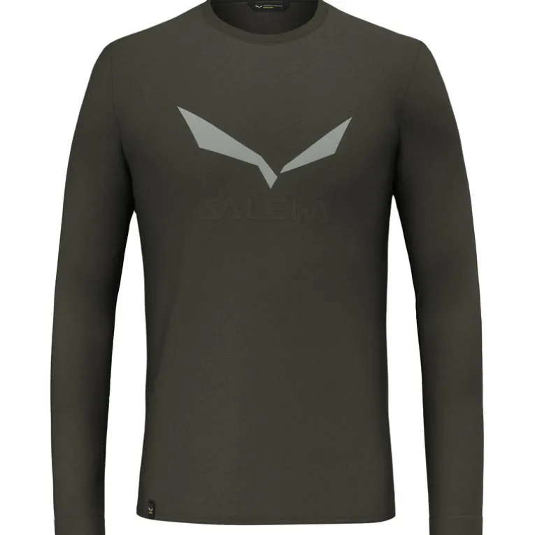 Herren Solidlogo DRY Longsleeve
