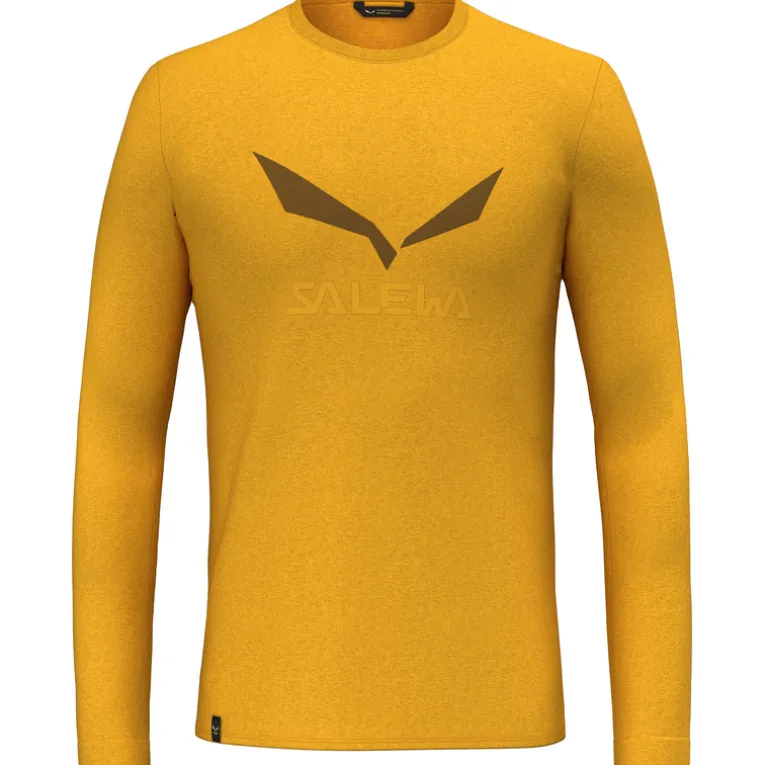 Herren Solidlogo DRY Longsleeve