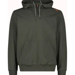 Herren Stretch Fleece Hoodie Jacke
