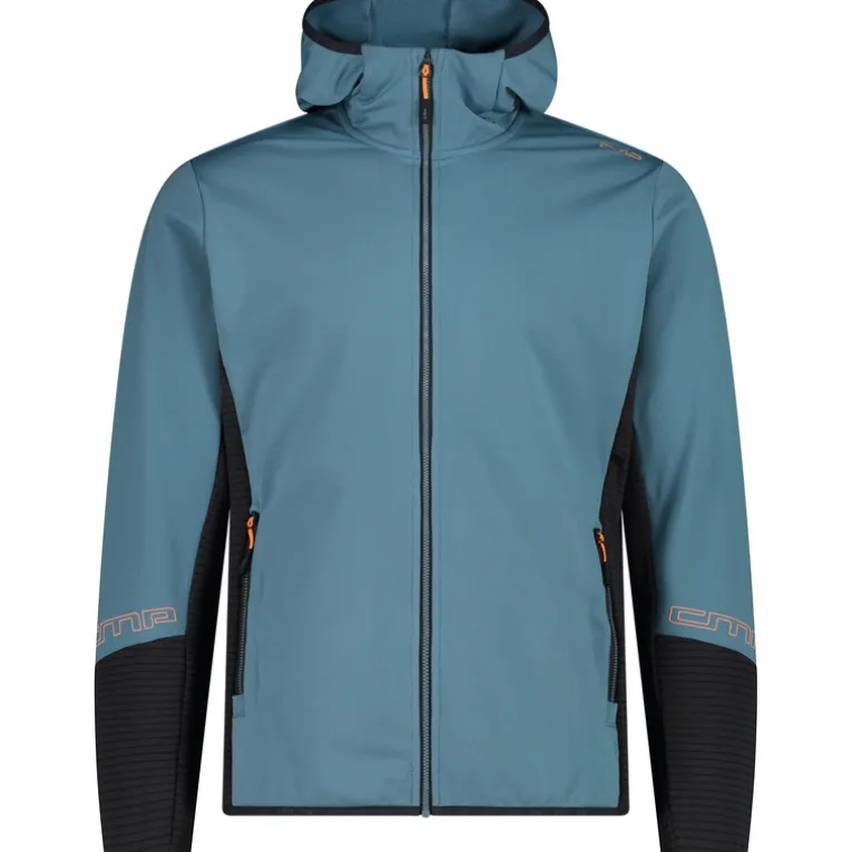 Herren Stretch Hoodie Jacke